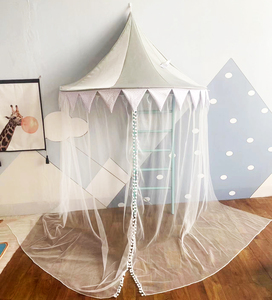 Maibeibi nordique enfants lit tente de jeu intérieur rose princesse jouer maison bébé filles berceau auvent filet enfants <span class=keywords><strong>chambre</strong></span> décor - Product Image 3