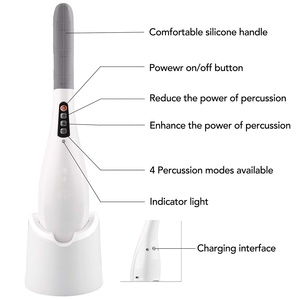 Wiederaufladbare Handheld Massager Elektrische Handheld Massager Tragbare Hammer Massager Muscle Pain Relief - Product Image 2