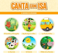 Canta con Isa, Canciones para Bailar, Libro de Sonidos, Juguetes Educativos, Canciones de Baile Españolas, Juguete de Aprendizaje para Niños
