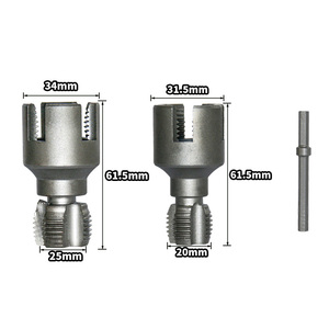 1/2inch 3/4 inch ống nước tap cho PPR nội bộ bên ngoài chủ đề tap Opener khoan điện dụng cụ cầm tay PVC Ống <span class=keywords><strong>threading</strong></span> công cụ - Product Image 4