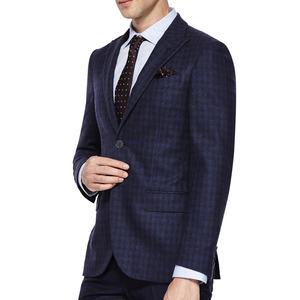Traje de banquete de boda para hombre de <span class=keywords><strong>corte</strong></span> <span class=keywords><strong>italiano</strong></span> <span class=keywords><strong>Slim</strong></span> <span class=keywords><strong>Fit</strong></span> elegante estilo de negocios con tela de lana gruesa nuevo diseño artesanía italiana - Product Image 1
