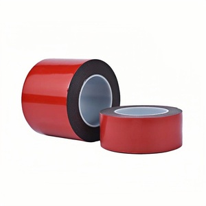 Autocollant adhésif acrylique double face découpé, super <span class=keywords><strong>collant</strong></span>, résistant aux UV, imperméable pour le collage et le masquage des surfaces plastiques - Product Image 1
