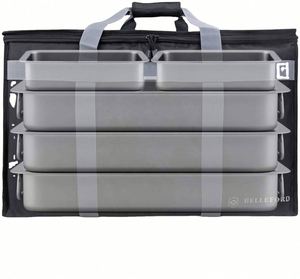 Customizable 600D Waterproof Picnic Cooler Bag China Supplier's Heat Preservation Thermal Food Delivery Bag - Product Image 3