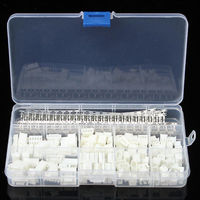 Kit de Cable de puente de conector Dupont, 560 Uds., carcasa de cabezal de Pin, adaptador de Terminal de cabeza de Pin macho y hembra, juego de enchufes, producto ICs