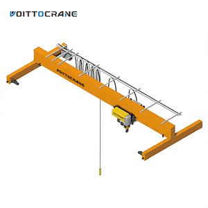 Кран мостовой однобалочный европейского дизайна грузоподъемностью 1, 2, 3, 5, 10, 20 тонн для погрузочно-разгрузочных работ - Product Image 5
