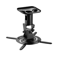 Support de plafond rotatif en acier pour projecteurs pesant jusqu'à 15 kg/33 lb