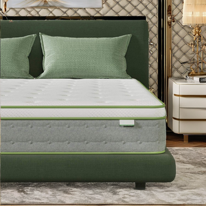 Mật Độ Cao 10 Inch Vua Kích Thước Làm Mát Gel Truyền Bộ Nhớ Bọt Nệm Topper Chuyển Đổi Thiết Kế Hiện Đại Cho Đồ Nội Thất Nhà Giường - Product Image 3