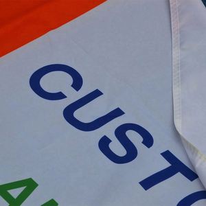 ธงคุณภาพสูง โพลีเอสเตอร์ 150D พิมพ์โลโก้ตามสั่ง ขนาด 3x5 ฟุต - Product Image 4