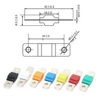 Fusible boulonné MIDI 30A 50A 60A 80A 100A 32V ANS avec faible capacité de rupture