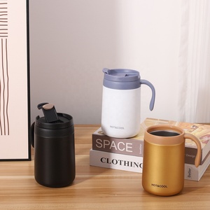 Stainless Steel Thermal <strong>Cup</strong> <strong>for</strong> Car Home <strong>Work</strong>, Spill Proof Secure Lid, Portable Design Ideal <strong>for</strong> Coffee Tea Water Beverages - Product Image 1
