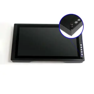 IP67防水工业显示器18.5 ”光学粘合LCD屏幕1500尼特触摸显示器