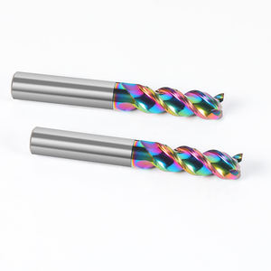 Frese in Carburo Rivestite di Diamante di Classe Iridio Personalizzate OEM/ODM, Utensili da Taglio a Quattro Scanalature Lavorati a CNC - Product Image 4