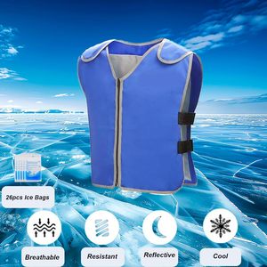 Chaleco Refrigerante Warmice <span class=keywords><strong>para</strong></span> Hombre y Mujer, Chalecos Refrigerantes Ajustables <span class=keywords><strong>para</strong></span> Trabajar en Clima Cálido - Product Image 3