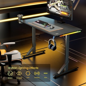 Escritorio para Juegos GMD11E-1 con Iluminación RGB, Precio Super Competitivo, Escritorio para Juegos Resistente, <span class=keywords><strong>Mesa</strong></span> para Juegos - Product Image 2