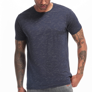 Camiseta Elegante para Hombre, de Alta Calidad, Informal, Verano, 100% Algodón, Impresión de Logotipo Personalizada - Product Image 2