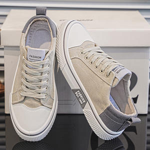 <span class=keywords><strong>Scarpe</strong></span> da <span class=keywords><strong>uomo</strong></span> alla moda in tela per l'estate nuove <span class=keywords><strong>scarpe</strong></span> da Skate All-Match traspiranti con chiusura stringata morbida Sole gli sport Casual - Product Image 2