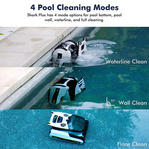 <span class=keywords><strong>Robot</strong></span> de Piscine 2025 Nouvelle Arrivée Nettoyeur Robotique de Piscine Extérieure Poignée en Plastique ABS Nettoyeur Automatique Multi-Tension - Product Image 4