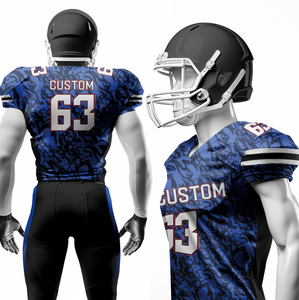 Üst takım amerikan futbolu Jersey spor özel amerikan futbol topu eğitim üniformaları - Product Image 4