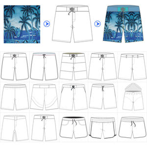 Pantalones cortos de playa impermeables ecológicos de alta calidad personalizados para hombres Pantalones cortos de verano Bañador para hombres - Product Image 6