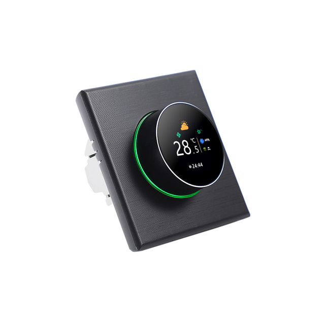 2 Pipe 4 Pipe Fan Coil Thermostat Modbus Rs485 Programmable Tuya Wifi Smart Room Thermostat