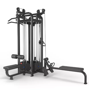 <strong>4</strong>-Person Metal Fitness Station Multi-Function for Strength Training &amp; Comprehensive Cross-Training <strong>Exercise</strong> - Product Image 3