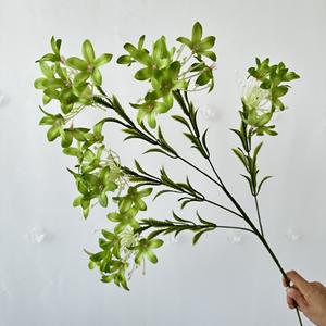 Venta al por mayor de flores de geranio de colores, ramo de boda, <span class=keywords><strong>geranios</strong></span> <span class=keywords><strong>artificiales</strong></span>, <span class=keywords><strong>geranios</strong></span> <span class=keywords><strong>artificiales</strong></span> para boda, venta al por mayor de La K-0121 - Product Image 5