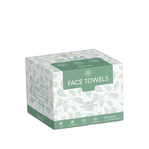 Toalla Facial Desechable Antimicrobiana de Secado Rápido, Biodegradable y Reutilizable, Ecológica, de la Marca TGP, Personalizada de Fábrica - Product Image 1