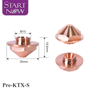 Startnow sợi laser cắt vòi phun Hans Máy hàn vòi phun các bộ phận precitec SP KTX áp lực dia.28/30mm M11 vòi phun laser - Product Image 4