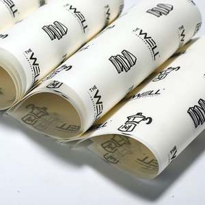 Emballage alimentaire en papier résistant à la graisse avec impression de logo personnalisée pour les sandwichs, les burgers, les gâteaux, le pain et les biscuits - Product Image 4