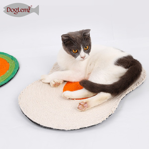 Kratzen Sisal Katze Teppich Matte Hot Dog Fliegen Ei Donut Avocado - Product Image 5