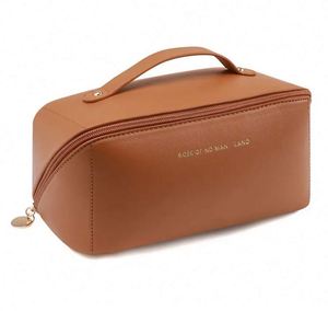 Free Sample Travel Makeup <b>Bag</b> Large Capacity Cosmetic <b>Bags</b> <b>Waterproof</b> Portable Pouch Open Flat <b>Toiletry</b> <b>Bag</b> Organizer with - Product Image 1