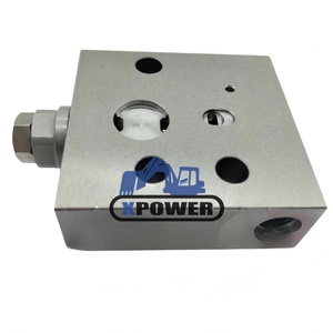 บล็อกวาล์วลดแรงดันอัตโนมัติ XPower คุณภาพสูง PC130-8 รุ่น 723-50-62300 723-50-61200 723-58-12803 อะไหล่รถขุด กวางตุ้ง - Product Image 3