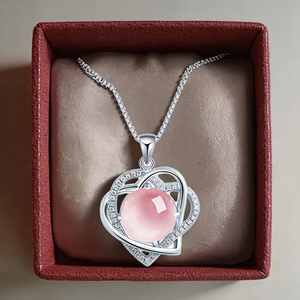Collar De Plata De Ley Con Corazón Infinito Y Perla, Piedra Natal. Envío Gratis. Joyería De Amor Eterno. Collar De Cumpleaños. Regalo De Corazón Para El Día De La Madre