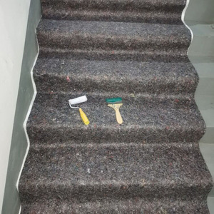 Vlies de <span class=keywords><strong>peintre</strong></span> en polyester écologique |   Tapis de sol protecteur amovible avec grip en <span class=keywords><strong>grille</strong></span> - Product Image 5