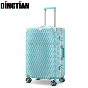 <span class=keywords><strong>Valise</strong></span> en aluminium 20 pouces à coque rigide avec serrure TSA, <span class=keywords><strong>valise</strong></span> à roulettes en métal pour voyages de luxe, haute qualité - Product Image 4