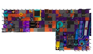 Thương mại Thiết kế mới trong nhà trẻ em thiết bị chơi mềm đầy màu sắc sân chơi trẻ em mê cung trò chơi cho trung tâm mua sắm kích thước tùy chỉnh - Product Image 5