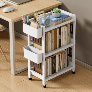 Estante de almacenamiento multicapa de gran capacidad Haogle, estante de almacenamiento de aperitivos para el hogar, carrito organizador de frutas y verduras extraíble con cestas - Product Image 6