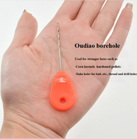 Matériel de pêche à la carpe MF, accessoires de pêche en eau douce, aiguille à appât et perceuse, outils de pêche au homard en plastique, vente en gros