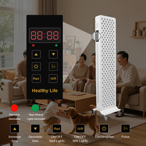 Pannello Terapeutico a LED da 1000W RLP200-V2 con 200 LED a 7 Lunghezze d'Onda (Rosso e NIR) per Terapia di Crescita, Macchina PDT a Mezzo Corpo con Funzioni di Temporizzazione, Dimmerazione e Impulsi - Product Image 5