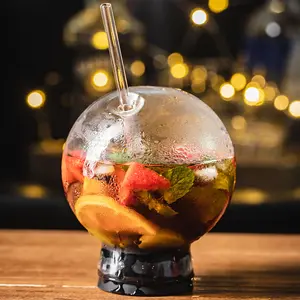 benutzerdefinierte ball cocktail gläser groß riesig einzigartig kreativ gerippt martini margarita mischen ball cocktail gläser tassen