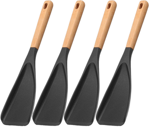 Small Premium Kitchen Silicone Spatula Set 5 Heat Resistant Non-Stick Flexible Utensils Dishwasher Safe Hand Wash Only Guangdong - Product Image 1
