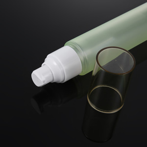 HD-186 Cosmetic Spray <b>Bottle</b> 80ML Frost Finish Plastic <b>Pump</b> Dispenser Cylinder Shape - Product Image 3