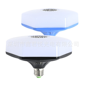 หลอดไฟ LED รูปหกเหลี่ยม RGB พร้อมรีโมทคอนโทรล ขั้ว E27 เปลี่ยนสีได้ สร้างบรรยากาศ สำหรับงานปาร์ตี้ บาร์ - Product Image 5