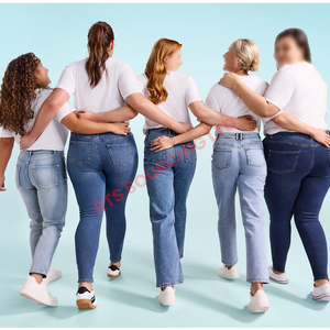 Của Phụ Nữ Mỏng Phù Hợp Với Căng Ra Denim Thoáng Khí Giản Dị Phong Cách Thiết Kế Cho Văn Phòng Bên Buổi Tối <span class=keywords><strong>Hangouts</strong></span> Đô Thị Lối Sống Sử Dụng - Product Image 3