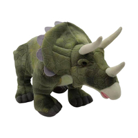 Promotion en gros : Peluche dinosaure Tyrannosaurus de Noël en coton PP, petite taille