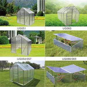 Durable <span class=keywords><strong>Paseo</strong></span> del jardín en <span class=keywords><strong>la</strong></span> PC alumbre Marco <span class=keywords><strong>de</strong></span> efecto invernadero para las plantas, flores, verduras - Product Image 2
