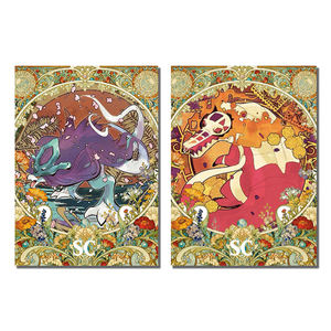 Boîte mystère surprise rare de cartes d'art chinoises YZ Anime Cartoon Eif Baby Tear-off Tabs Pokemoned Booster Box Jeux de société Boîte aveugle Cadeau - Product Image 2