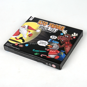 Giochi <span class=keywords><strong>di</strong></span> natale personalizzati che giocano <span class=keywords><strong>a</strong></span> giochi <span class=keywords><strong>di</strong></span> carte per famiglie divertenti giochi da tavolo da campeggio incredibili <span class=keywords><strong>caccia</strong></span> al tesoro per bambini con scatola - Product Image 4