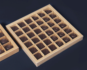 Caja de embalaje Biodegradable <span class=keywords><strong>para</strong></span> alimentos, embalaje de dulces y chocolate, plegable, de papel kraft, <span class=keywords><strong>para</strong></span> embalaje de chocolate - Product Image 5
