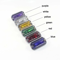 Ampoules latérales LED 501 pour camion et voiture, sans erreur, CANBUS PRO SMD, lampes jaunes au xénon